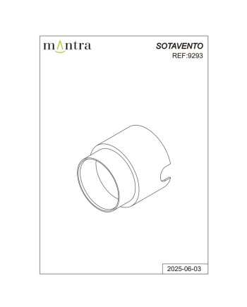 SOTAVENTO * CAJA EMPOTRAR NEGRO